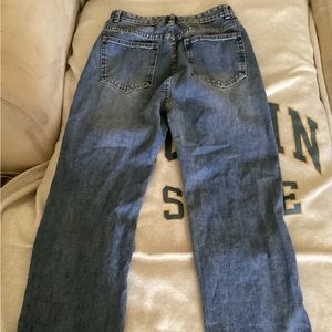 Wide leg jeans